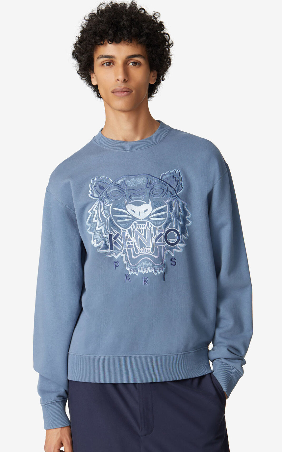 Sweat Kenzo Tiger Homme Bleu | UVME-68047